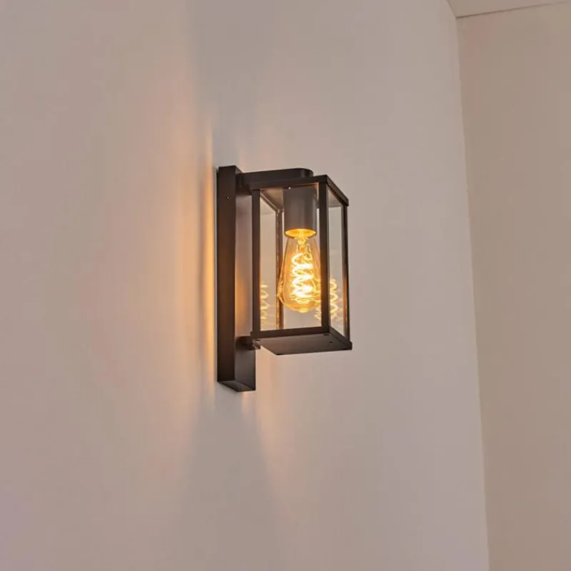 hofstein Tourega Lampe murale d´extérieur Noir, 1 lumière