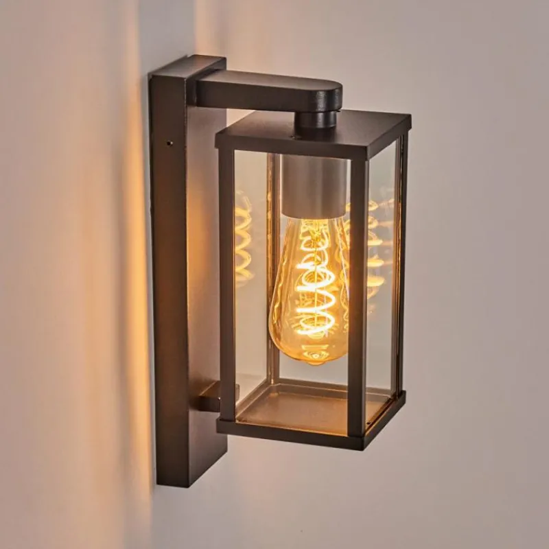 hofstein Tourega Lampe murale d´extérieur Noir, 1 lumière