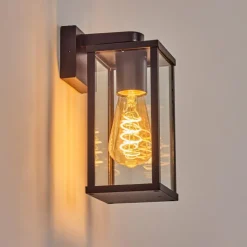 hofstein Tourega Lampe murale d´extérieur Noir, 1 lumière