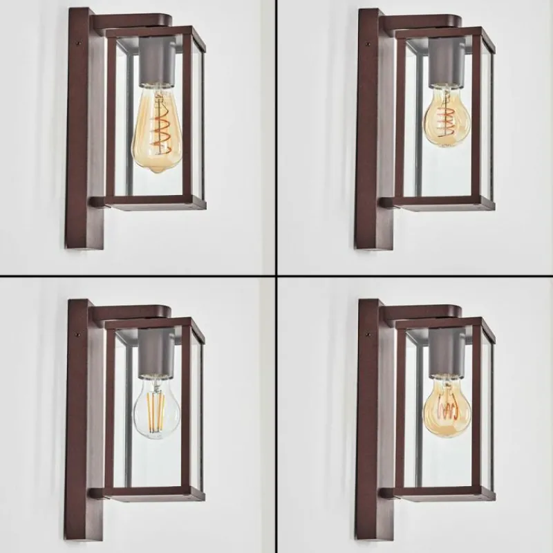 hofstein Tourega Lampe murale d´extérieur Rouille, 1 lumière