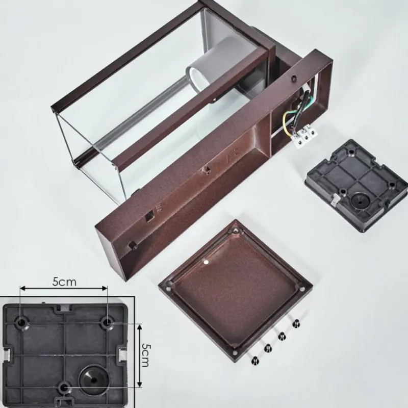 hofstein Tourega Lampe murale d´extérieur Rouille, 1 lumière