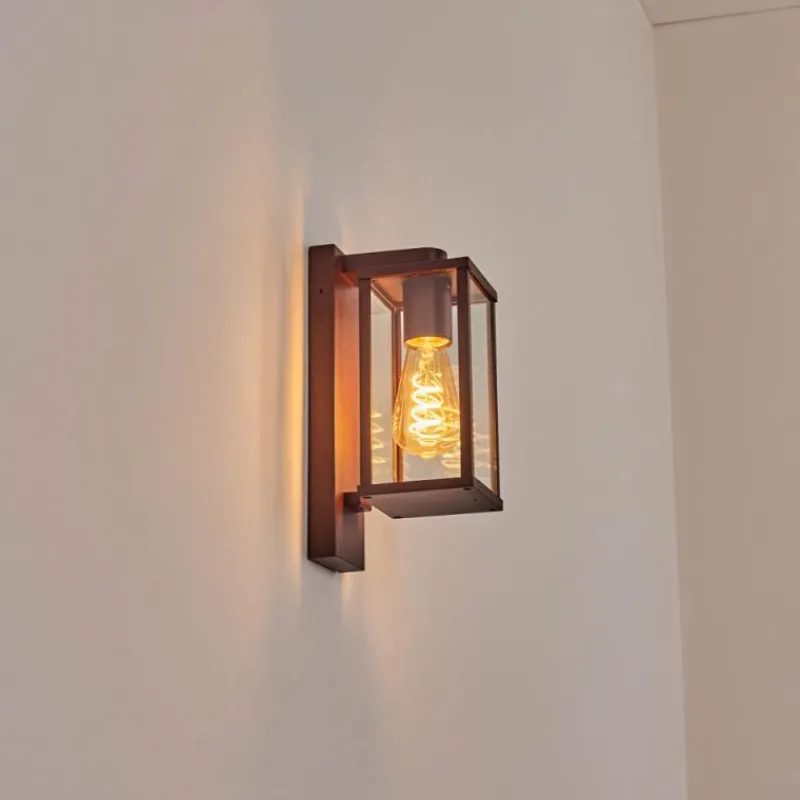 hofstein Tourega Lampe murale d´extérieur Rouille, 1 lumière