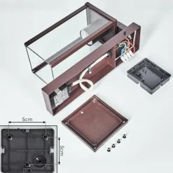 hofstein Tourega Lampe murale d´extérieur, 1 lumière