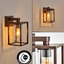 hofstein Trancozelos Lampe murale d´extérieur Rouille, 1 lumière
