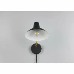 Lampes Dorées-Luminaires Trio Traveller Applique murale Noir doré, 1 lumière