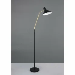 Lampes Dorées-Luminaires Trio Traveller Lampadaire Noir doré, 1 lumière