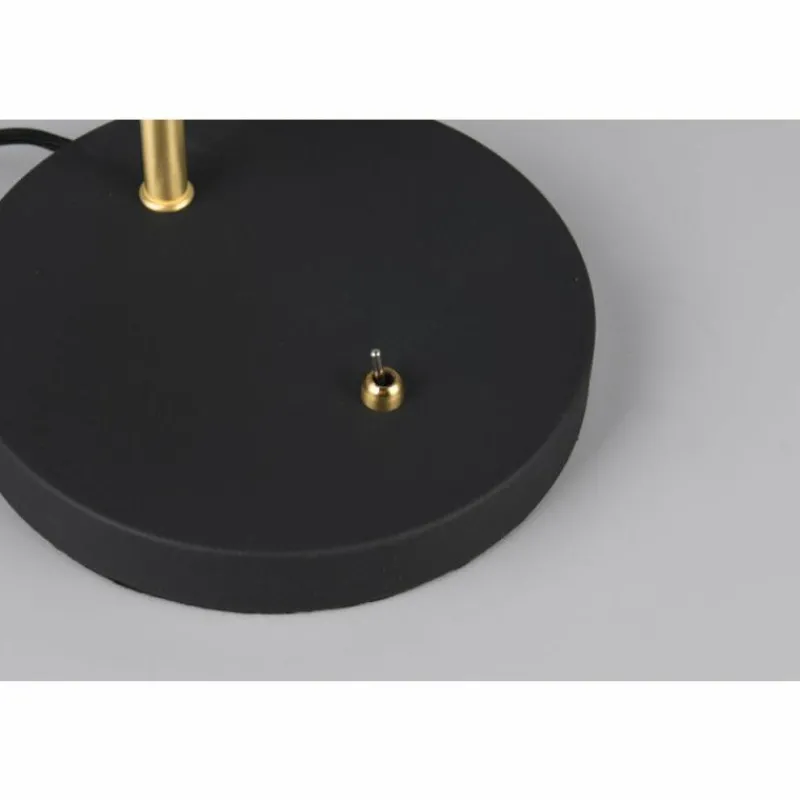 Lampes Dorées-Luminaires Trio Traveller Lampe à poser Noir doré, 1 lumière