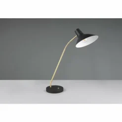 Lampes Dorées-Luminaires Trio Traveller Lampe à poser Noir doré, 1 lumière