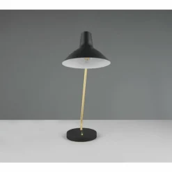 Lampes Dorées-Luminaires Trio Traveller Lampe à poser Noir doré, 1 lumière