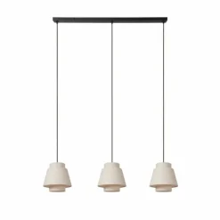 Lampes En Tissu-Luminaires Lucide TRIBUTE Suspension Noir, 3 lumières