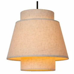 Lampes En Tissu-Luminaires Lucide TRIBUTE Suspension Noir, 3 lumières