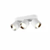 Luminaires Trio Trio GUAYANA Plafonnier Blanc, 3 lumières* Spots Et Projecteurs