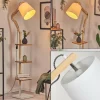 Lampes En Tissu-hofstein Tukchor Lampadaire Écru, Blanc, 1 lumière