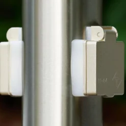 hofstein Tunes Eclairage de chemin Acier inoxydable, 1 lumière