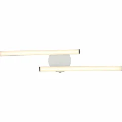 Luminaires Globo Lighting Tyler Plafonnier LED Blanc, 1 lumière* Éclairage Led