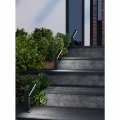 Luminaires Eglo UGENTO Lampadaire d'extérieur LED Noir, 2 lumières