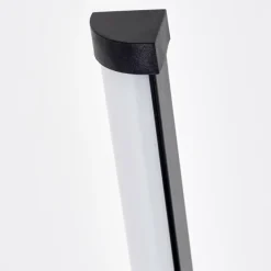 hofstein Uglestrup Lampadaire LED Noir, 1 lumière, Télécommandes, Changeur de couleurs