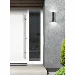 Luminaires LCD Uhra Luminaire Up & Down, Applique murale LED Anthracite, 2 lumières, Détecteur de mouvement