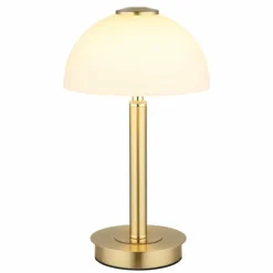 Luminaires Globo Lighting Uldin Lampe à poser LED Laiton, 1 lumière