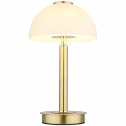 Luminaires Globo Lighting Uldin Lampe à poser LED Laiton, 1 lumière