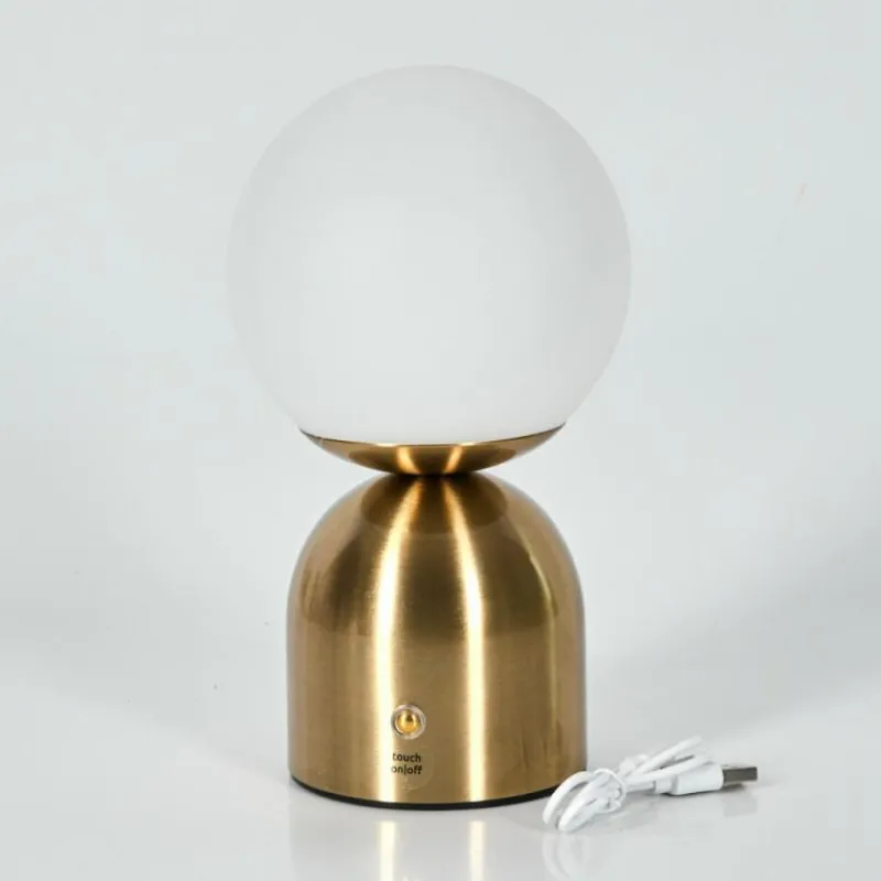 Lampes Dorées-hofstein Ulvsbyn Lampe à poser LED Or, 1 lumière