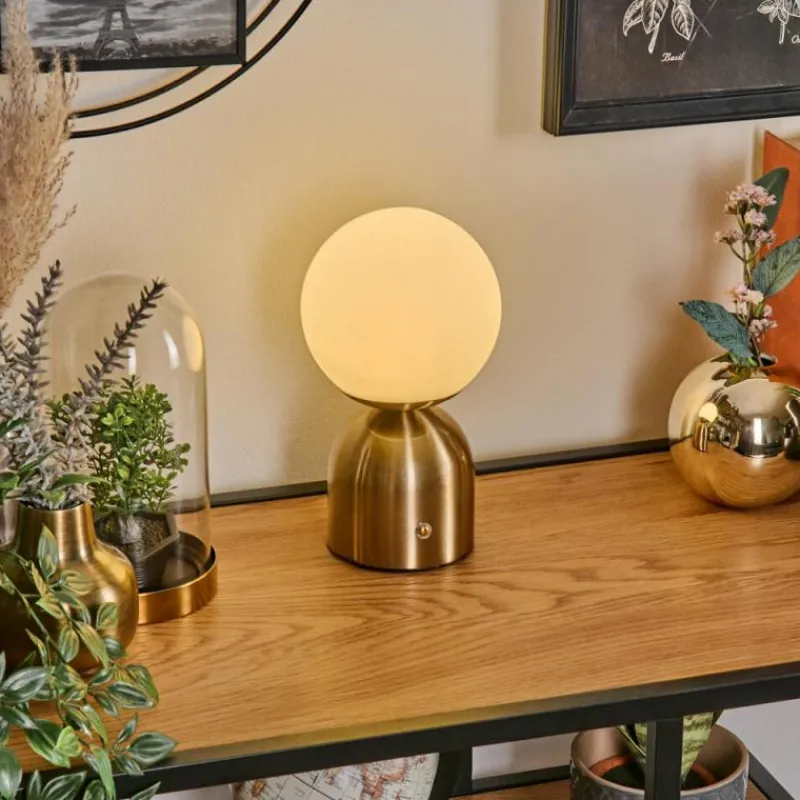 Lampes Dorées-hofstein Ulvsbyn Lampe à poser LED Or, 1 lumière