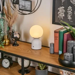 Lampes Dorées-hofstein Ulvsbyn Lampe à poser LED Or, Blanc, 1 lumière