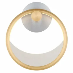 Lampes Dorées-Luminaires Globo Lighting Umbra Applique murale LED Or, Argenté, 1 lumière