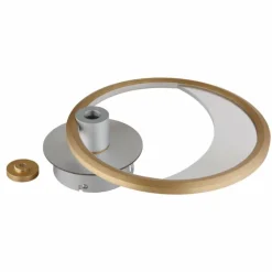 Lampes Dorées-Luminaires Globo Lighting Umbra Applique murale LED Or, Argenté, 1 lumière