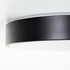 Luminaires Brilliant Vadin Plafonnier LED Noir, 1 lumière, Télécommandes