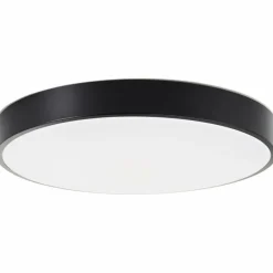 Luminaires Brilliant Vadin Plafonnier LED Noir, 1 lumière, Télécommandes