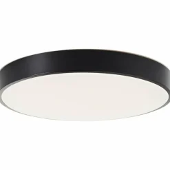 Luminaires Brilliant Vadin Plafonnier LED Noir, 1 lumière, Télécommandes