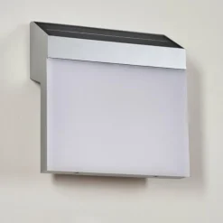 hofstein Vanhaniemi Lampe murale d´extérieur LED Gris, Blanc, 1 lumière