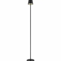 Luminaires Globo Lighting Vannie Lampadaire LED Noir, 1 lumière