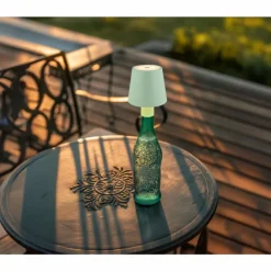 Luminaires Globo Lighting Vannie Lampe à poser LED Vert, 1 lumière