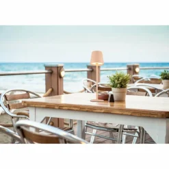 Luminaires Globo Lighting Vannie Lampe à poser LED Rose, 1 lumière