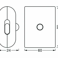 Luminaires Ledvance veilleuse LEDVANCE NIGHTLUX Blanc, 1 lumière, Détecteur de mouvement* Éclairage Led