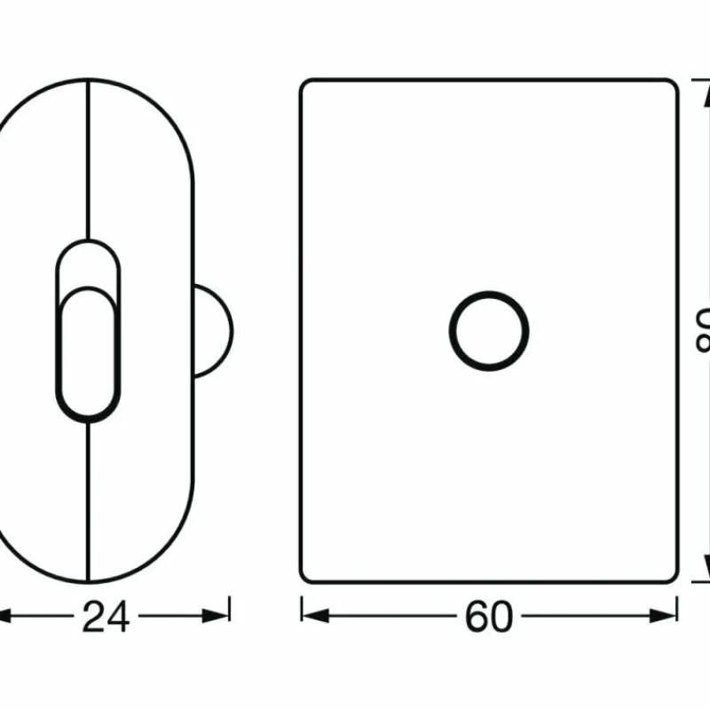 Luminaires Ledvance veilleuse LEDVANCE NIGHTLUX Blanc, 1 lumière, Détecteur de mouvement* Éclairage Led