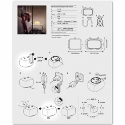 Luminaires Ledvance veilleuse LEDVANCE NIGHTLUX Blanc, 1 lumière, Changeur de couleurs* Éclairage Led