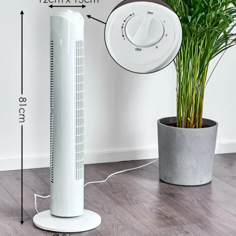 hofstein Ventilateur Benidorm Blanc