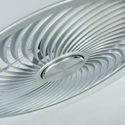 hofstein Ventilateur de plafond Chaville LED Blanc, 1 lumière, Télécommandes