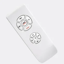 hofstein Ventilateur de plafond Doha LED Blanc, 1 lumière, Télécommandes