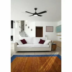 Luminaires Eglo Ventilateur de plafond Eglo BONDI 48 LED Noir, 1 lumière