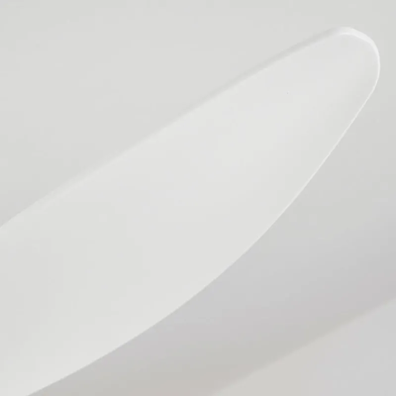 hofstein Ventilateur de plafond Follseland LED Blanc, 1 lumière, Télécommandes