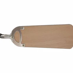 Luminaires Globo Lighting Ventilateur de plafond Globo Ugo Bois clair, Nickel mat, 1 lumière