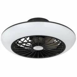 Luminaires Globo Lighting Ventilateur de plafond Globo LAFEE LED Noir, 1 lumière