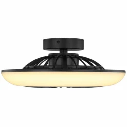 Luminaires Globo Lighting Ventilateur de plafond Globo LAFEE LED Noir, 1 lumière