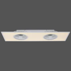 Luminaires Leuchten Direkt Ventilateur de plafond Leuchten Direkt FLAR-AIR LED Blanc, 1 lumière, Télécommandes