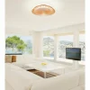 Luminaires Mantra Ventilateur de plafond Mantra HIMALAYA LED Bois clair, 1 lumière, Télécommandes