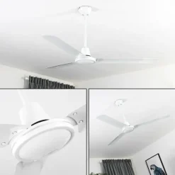 hofstein Ventilateur de plafond Nerja Blanc